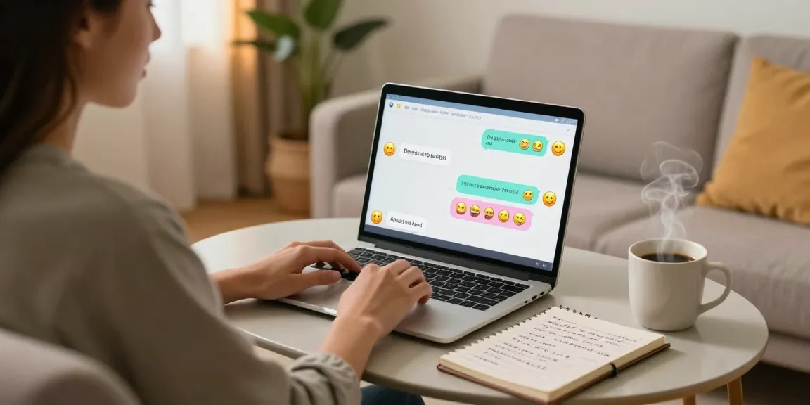 Enjoying ai spicy talk in a cozy living room chat with an engaging AI interface.