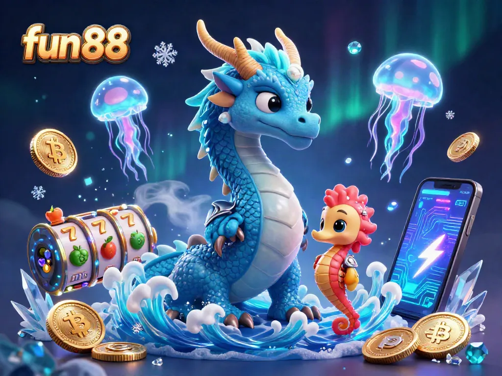 Experience exciting gaming with fun 88, featuring vibrant casino elements and dynamic characters.