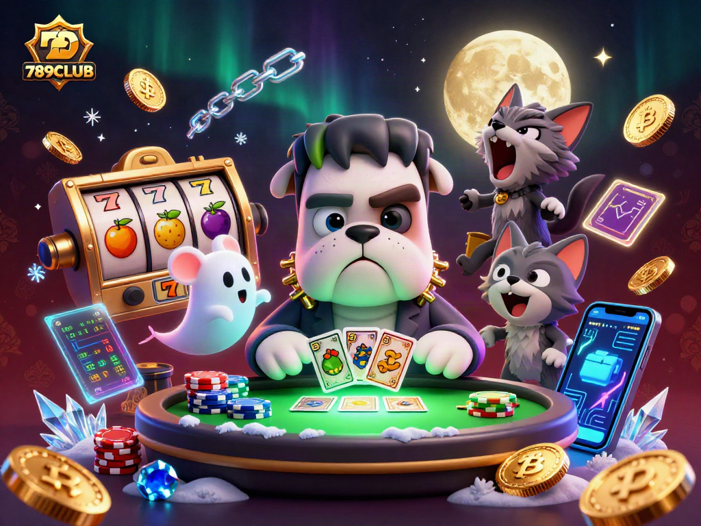Unleash your luck at 789CLUB with a thrilling 3D casino adventure filled with slots, cards, and crypto elements!