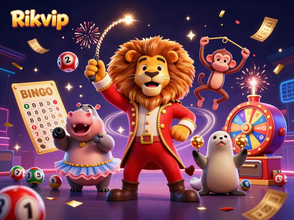 Engage with Rikvip's vibrant casino adventure featuring dynamic characters and exciting game elements.