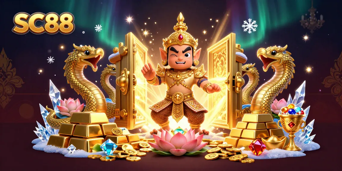 Engage with SC88's thrilling casino experience featuring golden treasures and mythical guardians.