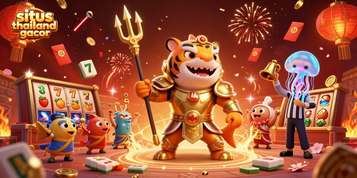 Experience thrilling wins at situs thailand gacor with vibrant slot games and dynamic casino action.