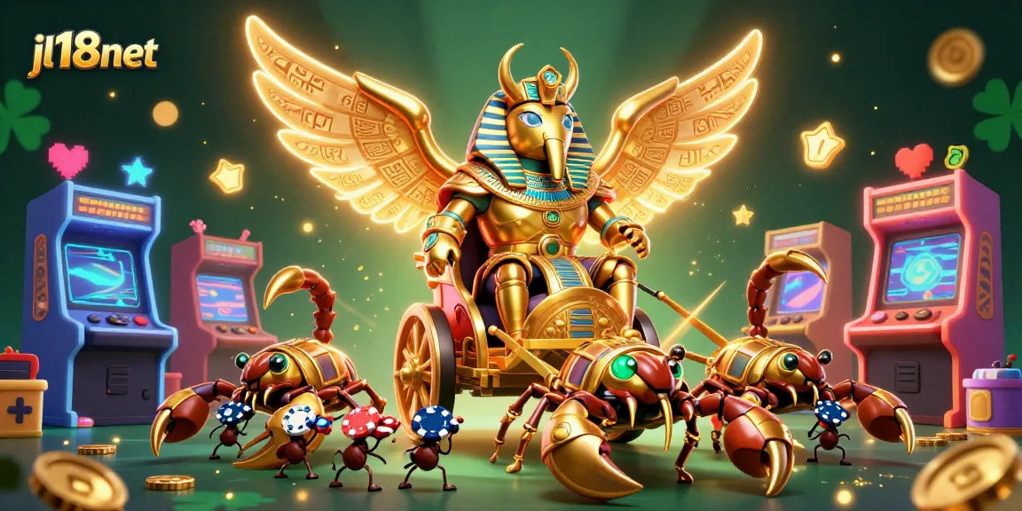Engage in thrilling gaming action with jl18net at this vibrant casino-themed digital illustration showcasing dynamic characters and rich game elements.