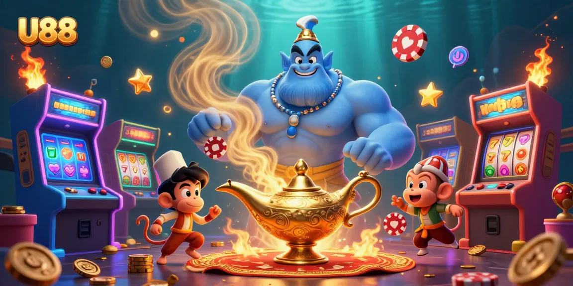 Experience thrilling gameplay at U88 with dynamic gaming elements and vibrant casino visuals.