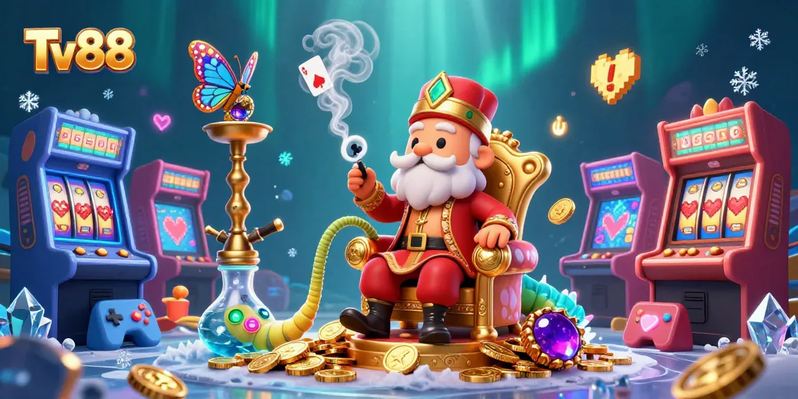 Engage with thrilling slot games at Tv88 featuring vibrant characters and exciting casino elements.