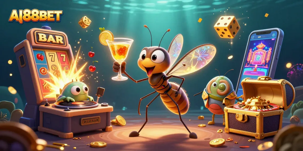 Experience AI88BET's exciting casino adventures with vibrant characters and rich visual elements.