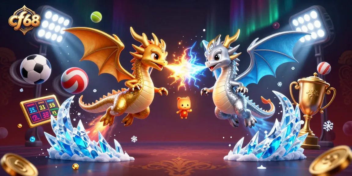 Experience thrilling gaming at CF68 with epic dragons and dynamic sports elements.
